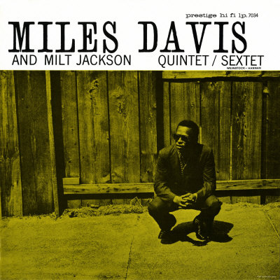 Miles Davis and Milt Jackson Quintet album cover.